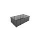 SONGMICS Pet Exercise Play Pen with Bottom, 20 Panels, DIY Enclosure Fence Cage for Small Animals, Guinea Pigs, Hamsters, Bunnies, Pet Run and Cr