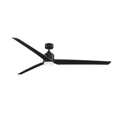 Fanimation Triaire Custom 84 Inch Ceiling Fan with Light Kit - FPD8515DZW-84DWAW-LK
