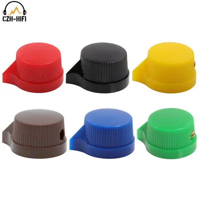 10pcs 17mm ABS Plastic Set Pointer Rotary Knob For DAVIES 1400 Guitar AMP Effect Pedal Cabinet