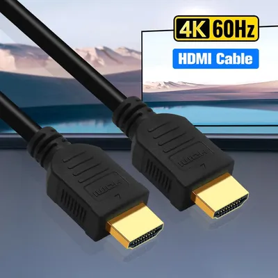 HDMI Cable 2.0 4K 60Hz HDMI Male To Male Ultra High Speed 18 Gbps 1080p HDR HDPC 3D 4K Hdmi Cable