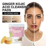 Ycandiee Facial Clearing Pad 10 Sheets | Pore-Smoothing Facial Cleansing Pads | Korean Toner Pads for Face | Gentle Face Exfoliating Pads | Skin-Balancing Organic Cotton Rounds