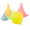 Flash Sale! Eewia Funnel Cooking Utensils Promotion 5 Liquid Kitchen Funnel Colorful Large Variety Oil Pcs Medium Small Set Plastic Kitchen Dining and Bar Multicolor