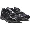 Sneaker ASICS SPORTSTYLE "GEL-NYC", Gr. 42, schwarz (schwarz, grau), Leder, Synthetik, sportlich, Schuhe