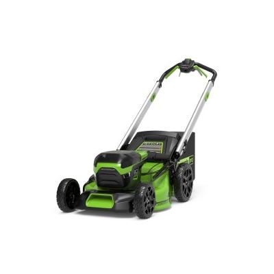 Greenworks 2514207 Rasenmäher Rasenmäher mit Radantrieb Akku Schwarz, Grün