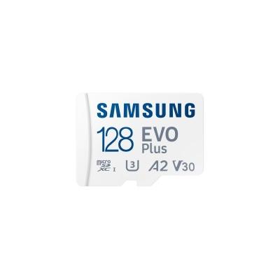 Samsung EVO Plus microSD-Speicherkarte (2024) (inkl. SD Adapter) - 128 GB