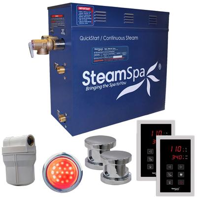 SteamSpa Royal 10.5 KW QuickStart Acu-Steam Bath Generator Package