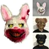 Phantasie Halloween Party Bühne beängstigend Bär Kaninchen Cartoon Cosplay Gesichts maske Kopf