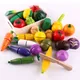 Baby Frühe Bildung Requisiten Holz Küche Spielzeug Schneiden Obst Gemüse Lebensmittel Spielzeug