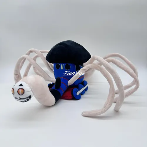 Halloween Horror Zug Spinnen puppe ausgestopfte Weihnachts puppe für Kinder geschenk 36cm