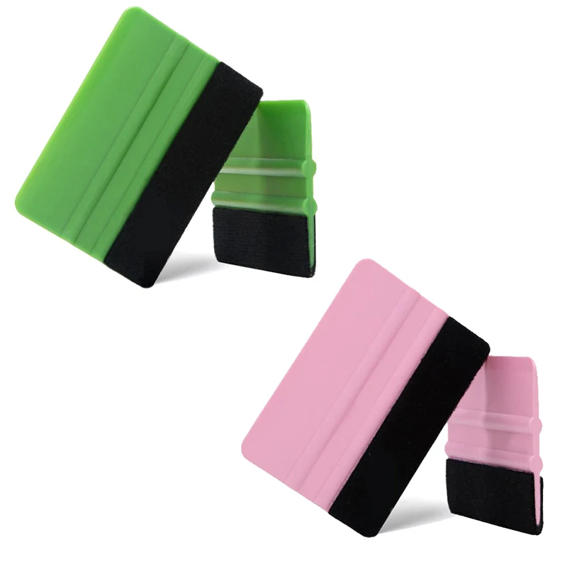 Vinyl Installation Tönung werkzeuge Auto Aufkleber Zubehör Carbon folie Verpackung Filz Rakel Schaber Fenster reinigung Scheiben wischer Image