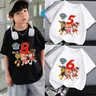 PAW Patrol Kids Birthday Number T Shirt Baby Boys Girls Number Clothes magliette in cotone per