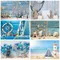 Barca a vela nautica timone sfondo stella marina barca tavola di legno marinaio bambino compleanno ritratto fotografia sfondo Studio fotografico