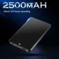 V66 Registratore vocale audio digitale portatile ricaricabile professionale Opazione con un pulsante Memoria interna Dittafono da 64 GB 128 GB