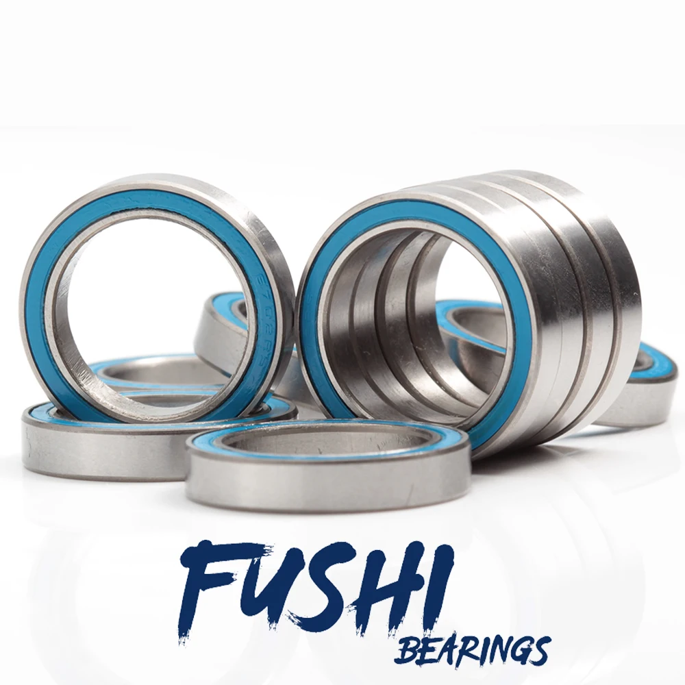 6702RS Lager 10 Stück 15 x 21 x 4 mm ABEC-3 Hobby Elektro RC Auto LKW 6702 RS 2RS Kugellager 6702-2RS blau versiegelt