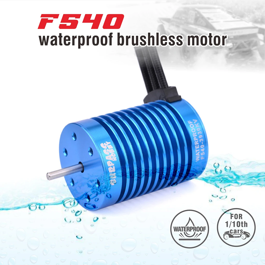 Surpass Hobby F540 3000KV 3300KV 3930KV 4370KV Bürstenloser Motor für 1/10 RC Car Redcat Electric Volcano EPX PRO Blackout XTE