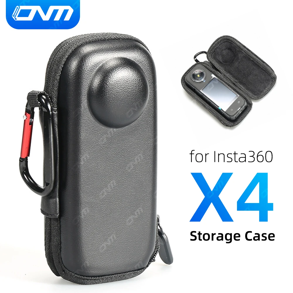 Mini-Aufbewahrungskoffer für Insta360 X4 Zubehör, kratzfeste tragbare Aufbewahrungstasche für Insta 360 X4 Action-Kamera-Tragetasche Image