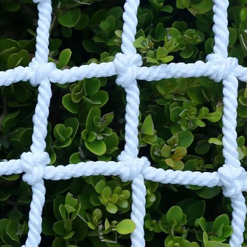 3/5/10CM Sicherheitsnetz Schutznetz Baustelle Anti-Fall-Netz Nylonseilnetz Kindertreppe Balkon Anti-Fall-Netz Image