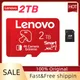 Lenovo-Carte mémoire SD haute vitesse d'origine carte Flash V30 Micro TF carte SD avec adaptateur
