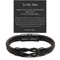 Regali di San Valentino per lui, Regali di compleanno per uomo, Braccialetti regalo per mio uomo