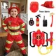 Halloween Feuerwehr mann Cosplay Kostüm für Kinder Jungen Mädchen Karneval Party Sam Feuerwehr mann
