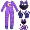 Smiling Critters Cat costumi Cosplay Smiling Critters CATNap Accion tuta Halloween Carnival Party