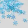 300 pz/pacco fiocchi di neve di natale festa coriandoli capodanno fiocco di neve neve finta festa