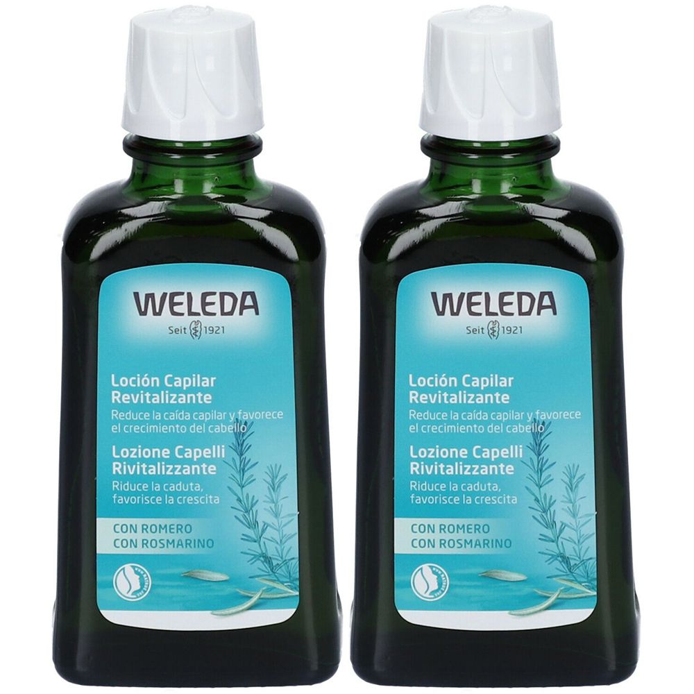 WELEDA Lozione Capelli Rivitalizzante Set da 2 2x100 ml per capelli