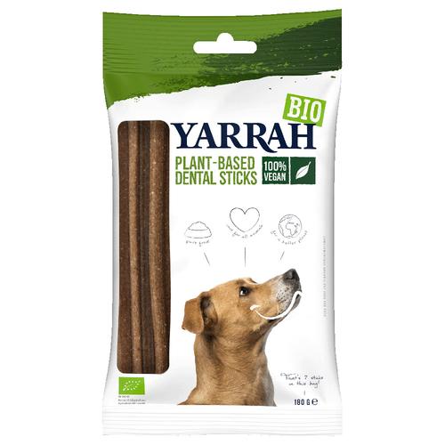 12x180g Yarrah Vegane Bio-Dental Sticks Hundesnacks
