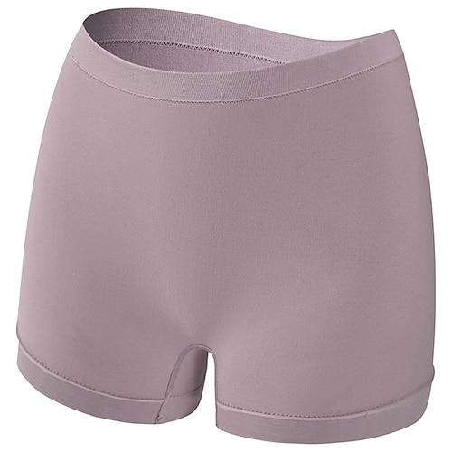 Shapewear für Damen in reiner Farbe, Sport, Basic-Fitnessstudios, atmungsaktive Shorts aus Nylon, Sommer-/Frühlings-Home-Outfits Image