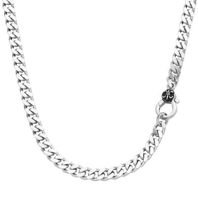 Giorgio Martello Milano - Kette Panzerkette, Silber 925 Ketten 1 ct Silber Herren