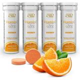 SIGNIFY NATURE Vitamin C 1000mg Effervescent Tablets - Potent Immune Support VIT C with Zinc Supplement - Sugar-Free & Vegan Formula | Dissolvable Vitamin C Tablets - Water Soluble Fizzy Elixir - 40CT