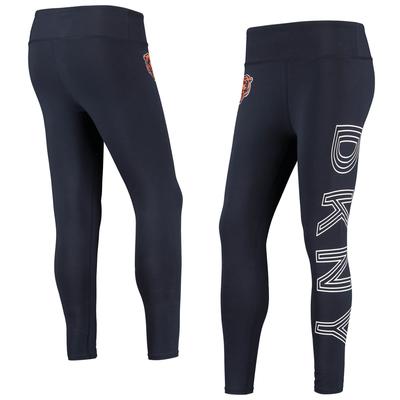 DKNY Sport – Chicago Bears – Sami – Leggings mit hoher Taille in Marineblau für Damen