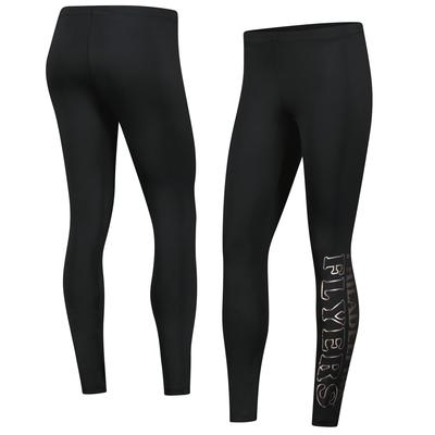 Women's G-III Sports by Carl Banks Black Philadelphia Flyers Stadium Leggings Image