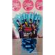 Blue chocolate hamper| chocolate bouquet | milk chocolate gift| personalised |chocolate bouquet gift | chocolate gift idea| blue