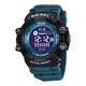 Mens Sports Watches Military Classic Stopwatch Large Dial Electronic LED Backlight Wristwatch 50M Waterproof Digital Watch for Mens,Turquoise