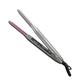 BEDEXU Mini Hair Curler Pencil Hair Straightener 2 in 1 Ceramic Thinnest Narrow Flat Iron with LED Display for Short Beard and Hair cuicui (Color : Gris, Size : EU)