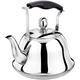 Kettle Stovetop Whistling Tea Kettle Stainless Steel Whistling Kettle Whistling Kettle Whistling Tea Kettle Tea Kettle Stove Top Tea Kettle Stovetop Teapot-Silver||4L