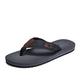 Hdbcbdj Slippers For Men Flip-flops Summer Men Slippers Beach Sandals Comfortable Men Shoes Men Flip Flops Hot Sell Footwear (Color : Gray, Size : 6.5 UK)