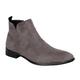 DMGYCK Chelsea Boots Casual Slip On Ankle Waterproof Mens Boots Men's Suede Chelsea Boots (Color : Gray-A, Size : 9 UK)