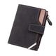 Hdbcbdj Men's Wallet New Men Wallets Small Money Purses Wallets Design Price Top Men Thin Wallet with Coin Bag Zipper Wallet