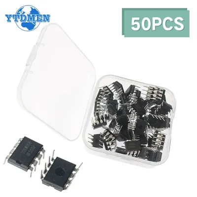 50PCS NE555 NE555P Integrierte Schaltkreise DIP8 IC Chip Kit Image