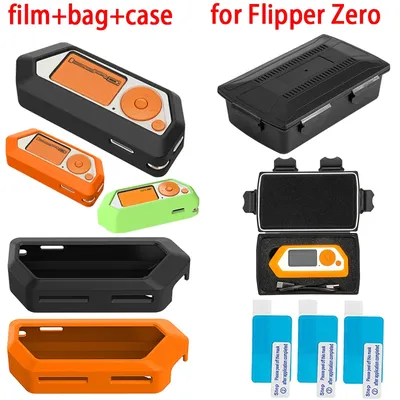 3 stücke Screen Protector + Schwarz Anti-slip Silikon Fall + Harte Tragetasche Anti-Drop Lagerung Image