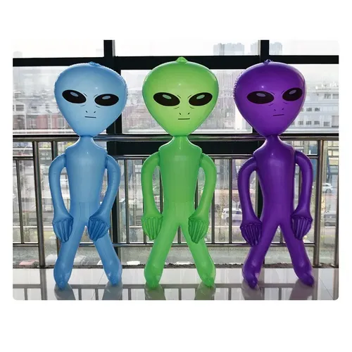 90cm Aufblasbare Spielzeug Alien Bläst Aufblasbare Alien Aufblasen Spielzeug Für Party Dekorationen