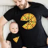 Pizza T-Shirt passende Familien hemden Pizza Familie passende Outfits Vatertag geschenk Vater Sohn