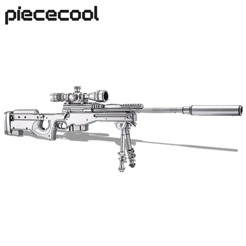 Stück cool 3d Metall Puzzles awm Scharfschützen gewehr Modell Kit DIY Spielzeug für Erwachsene