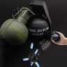 2 stücke taktisches Rauch granaten granaten modell für cqb airsoft Paintball spiel m67 Burst Mine