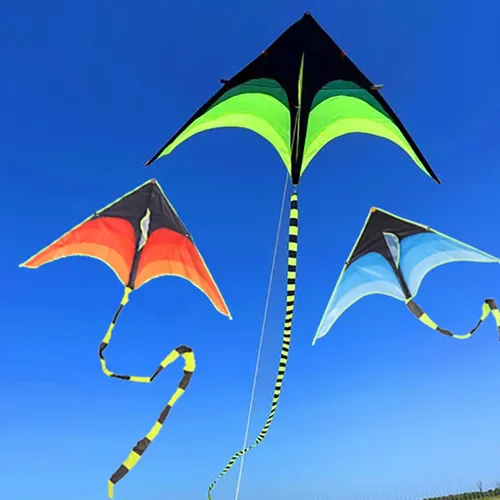 Große Delta Prärie Drachen fliegende Spielzeuge für Kinder Drachen Griff Linie Outdoor Sport Drachen
