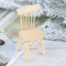1/12 mobili in miniatura per casa delle bambole sedia in legno seggiolone accessori per casa delle