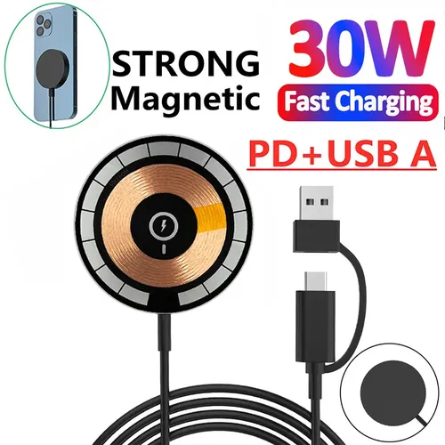 Original 30w magnetische kabellose Ladestation Schnell ladestation für iPhone 14 13 12 11 Pro max xr