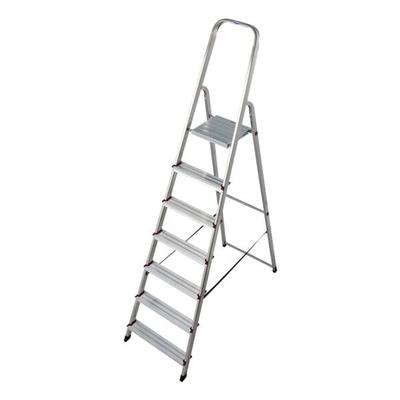 Krause Stehleiter »CORDA« 7 Stufen silber, 220 cm